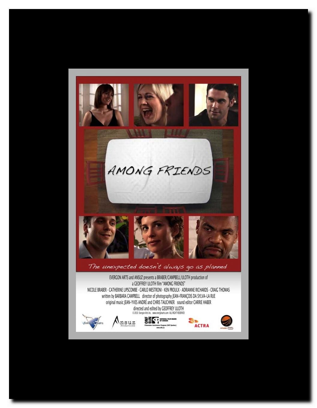 Among Friends Framed Movie Poster
