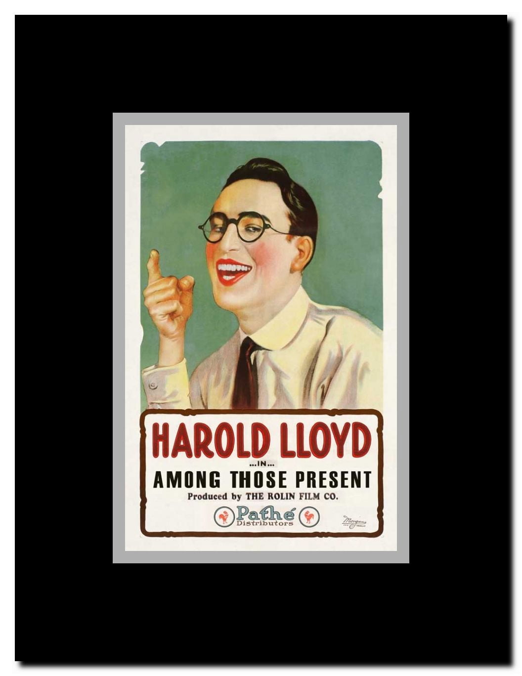 Among Those Present Framed Movie Poster