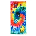 thumbnail image 1 of Among Us Beach Towel 54 x 27 inch Microfiber Imposters Gaming Tie-Dye Boys Blue, 1 of 3