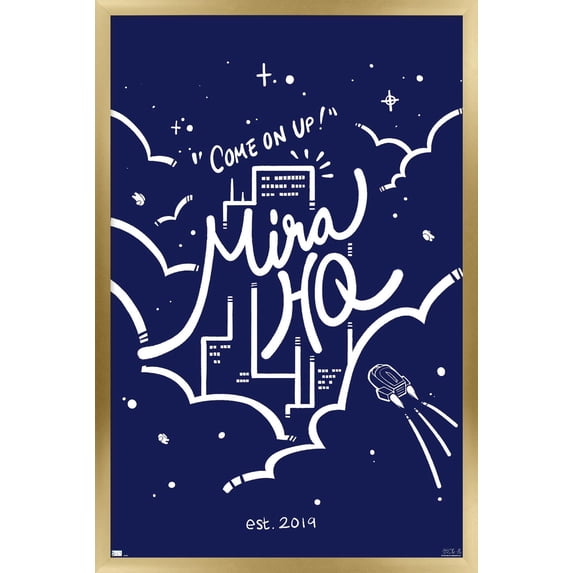 Among Us - Come On Up Wall Poster, 14.725" x 22.375" Framed