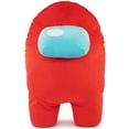 thumbnail image 1 of Among Us Crewmate Kids Bedding Plush Cuddle and Decorative Pillow Buddy, Microfiber, Red, Innersloth, Gaming Bedding, 1 of 14