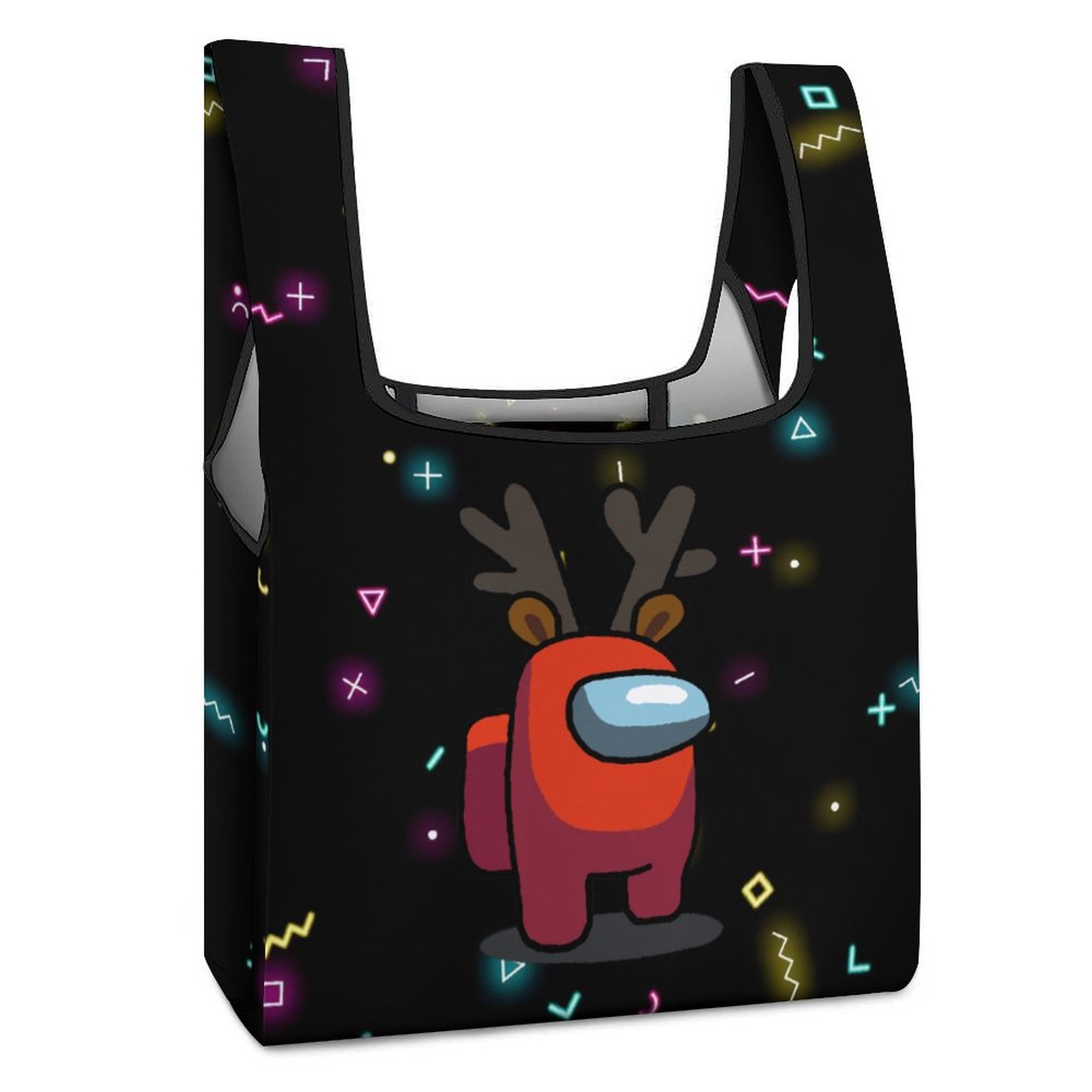 Among Us Foldable And Convenient Shopping Bag with Large Capacity, Tear