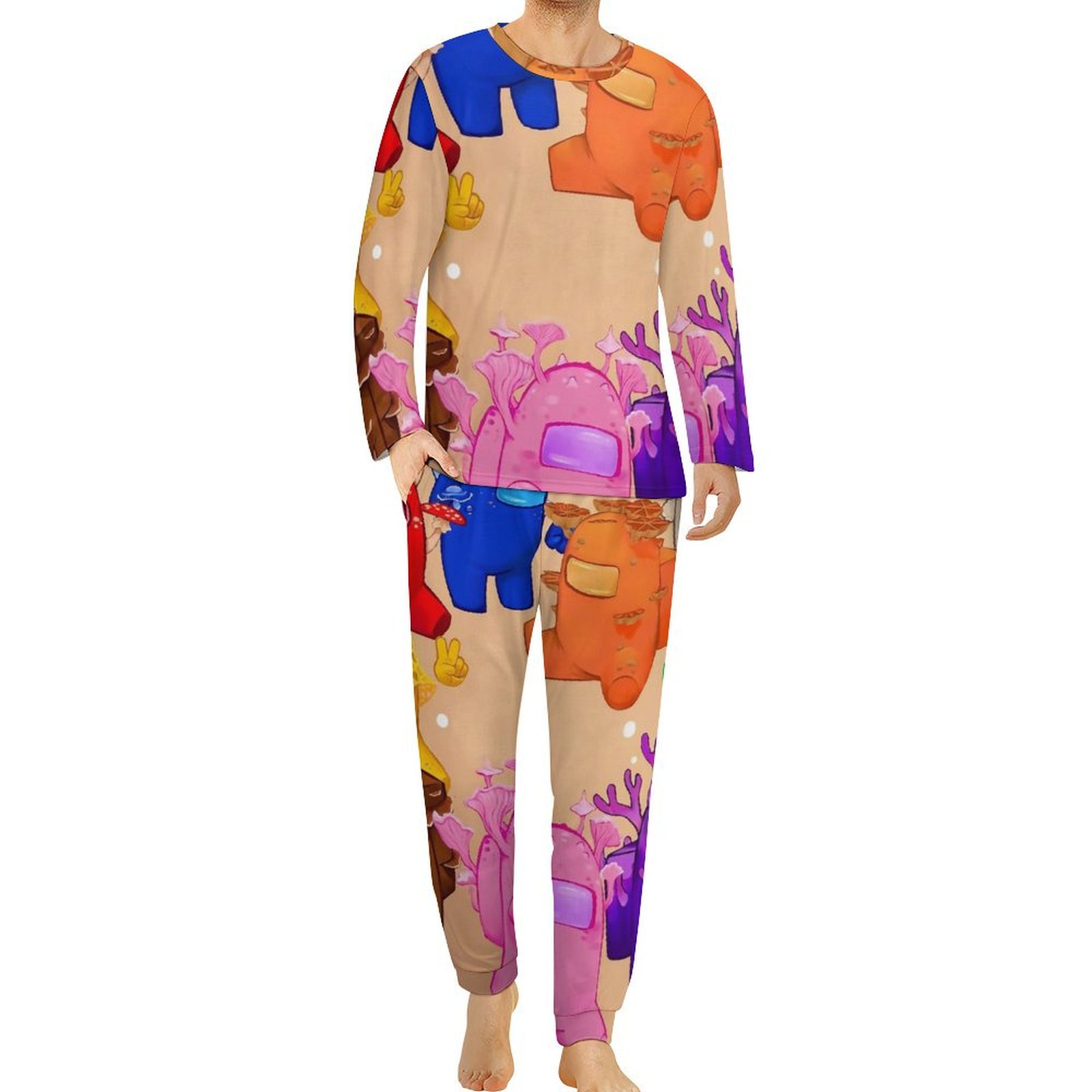 XULEN Women's Long Sleeve Pajama Set - 2 Piece Comfy Pajamas, Casual Loungewear - View #5