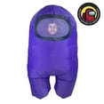 thumbnail image 1 of Among Us Inflatable Halloween Fantasy Costumes, Child One Size Purple, 1 of 8