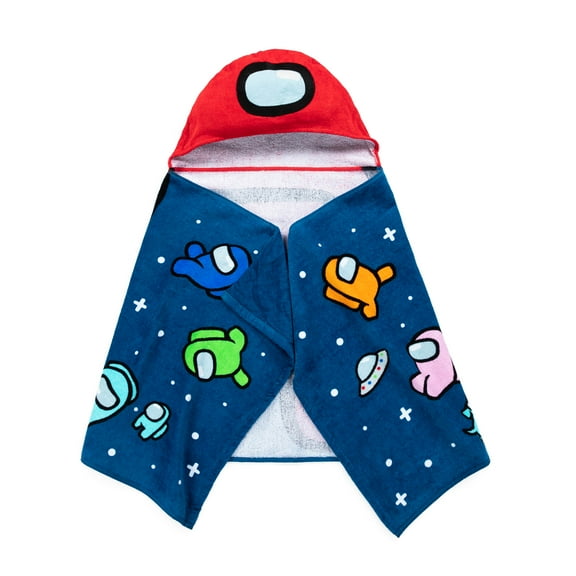Among Us Kids Cotton Hooded Towel