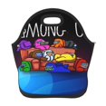 Among Us Lunch Bags Thermal Insulated Lunch Tote Bag Reusable Washable