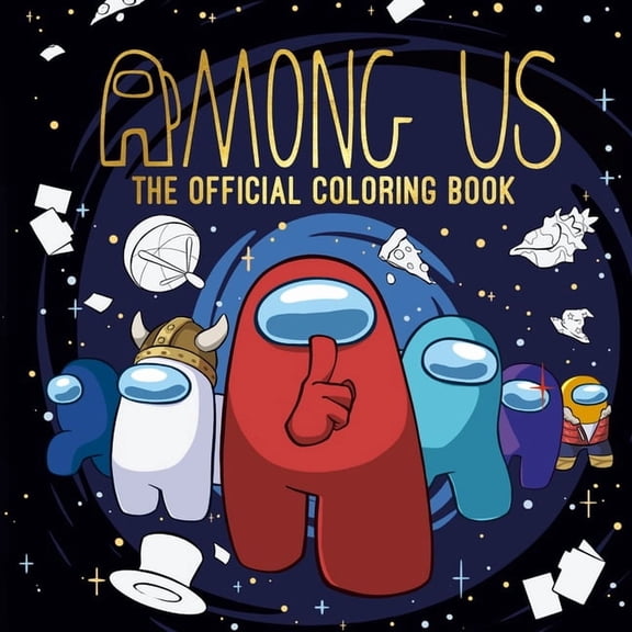 Among Us Official Coloring Book, (Paperback)