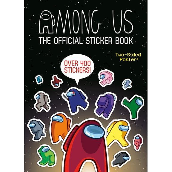 Among Us Official Sticker Book (Paperback)