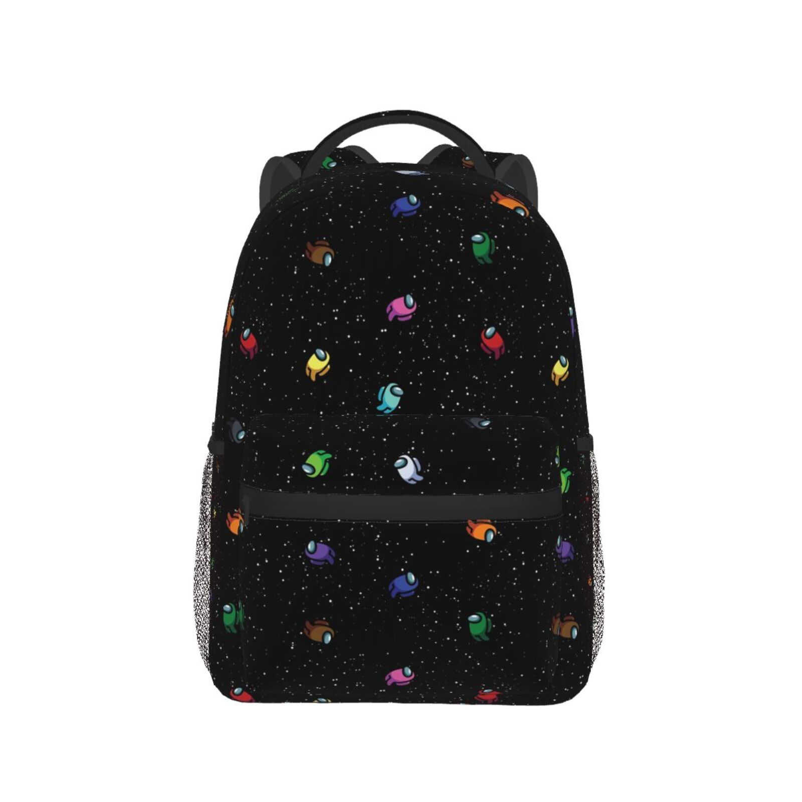 Among Us Space Splatter Backpack,Fabric & PVC Backpack with Reinforced ...