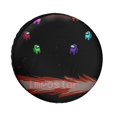 Among Us Tire Cover Protectors Weatherproof, Universal Spare Wheel