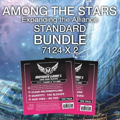 "Among the Stars: Expanding the Alliance" Compatible Card Sleeve Bundle