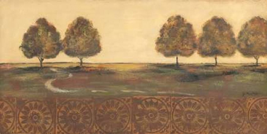 Among the Trees II Canvas Art - Jo Moulton (24 x 48)