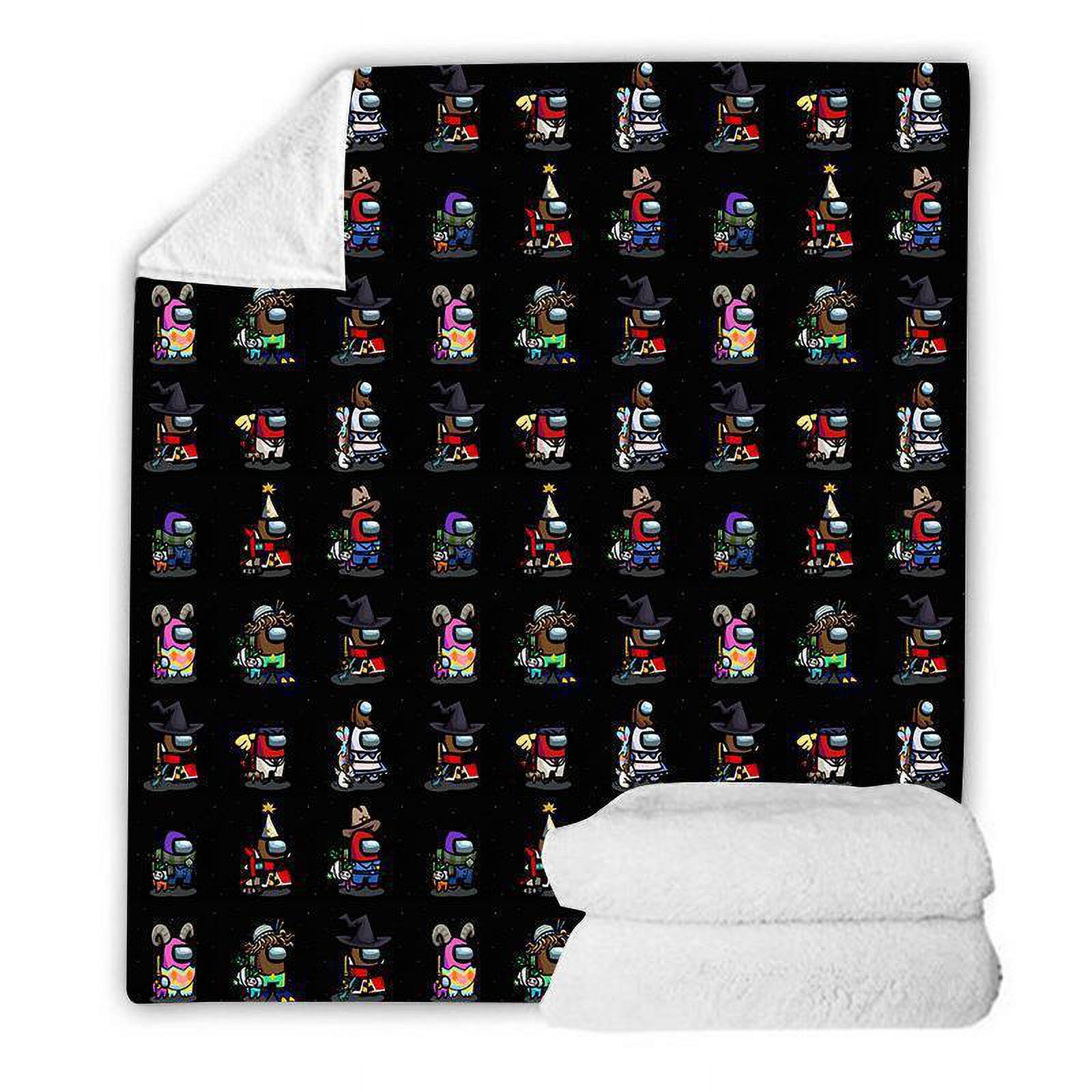 Among us Flannel Blanket Flannel Blanket Home Office Nap Blanket Autumn