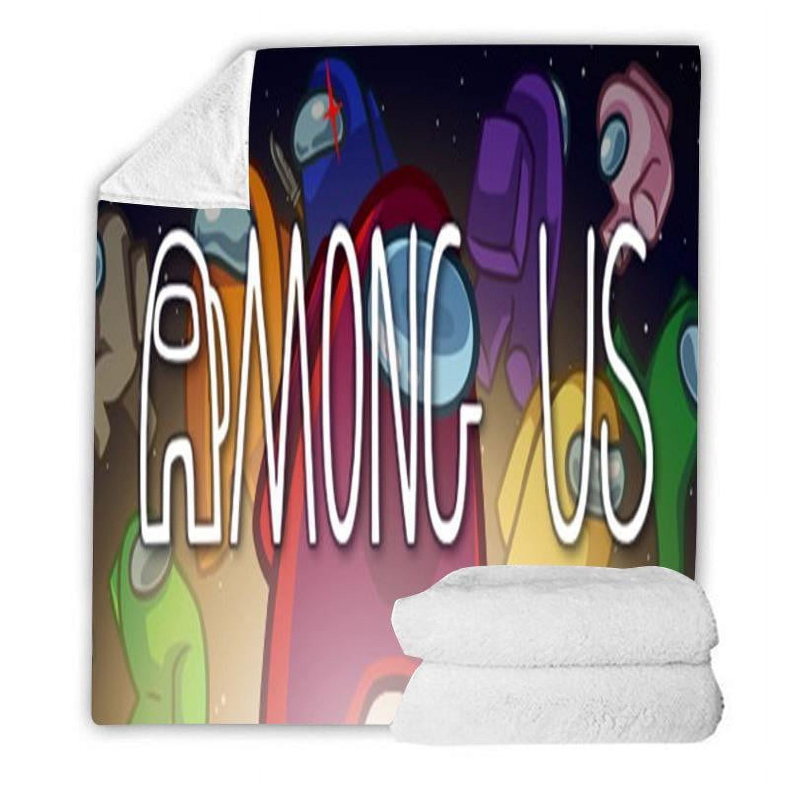 Among us Flannel Blanket Flannel Blanket Home Office Nap Blanket Autumn