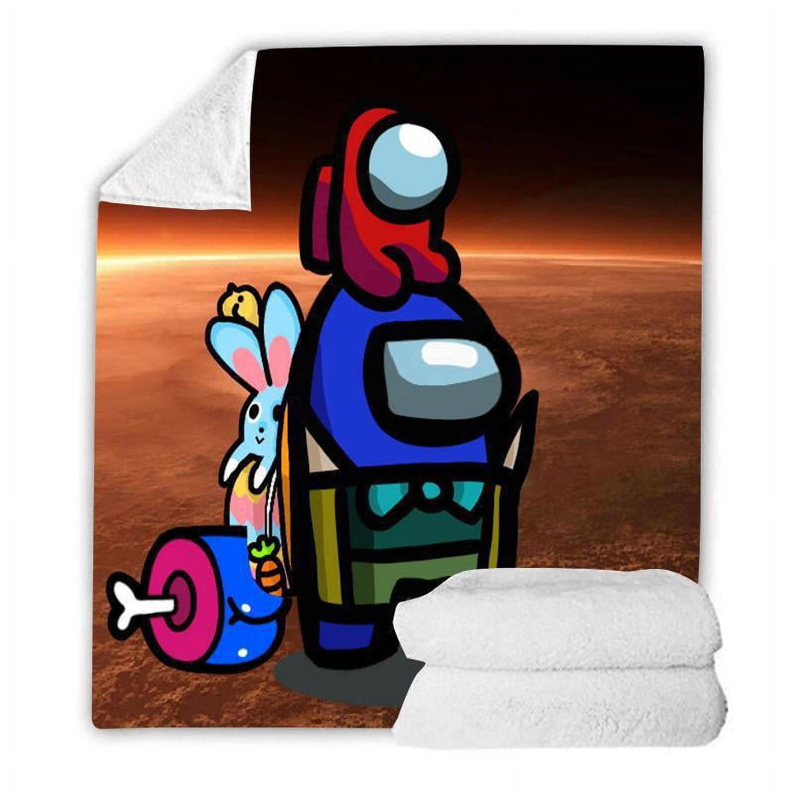 Among us Flannel Blanket Flannel Blanket Home Office Nap Blanket Autumn