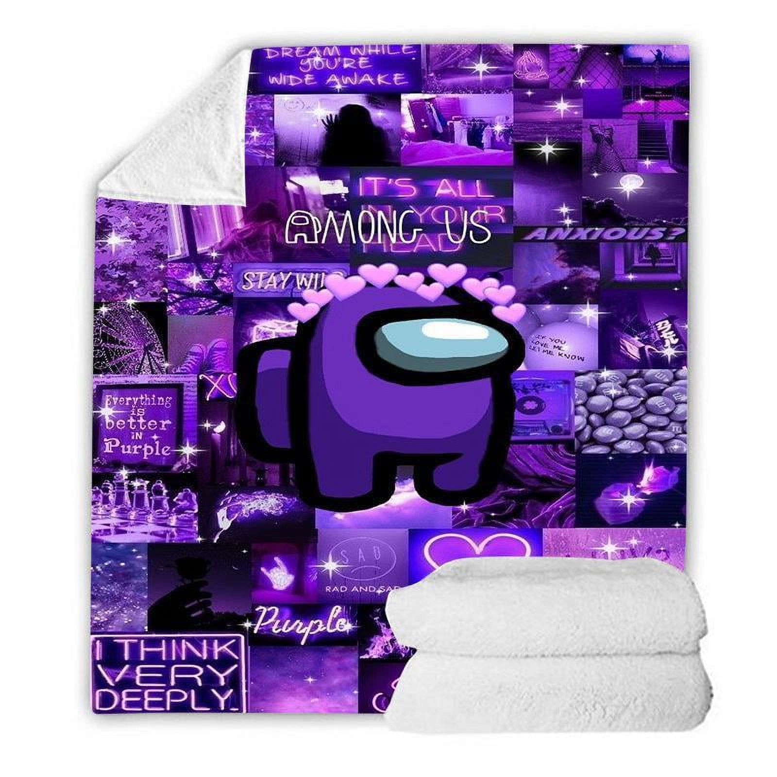 Among us Flannel Blanket Flannel Blanket Home Office Nap Blanket Autumn