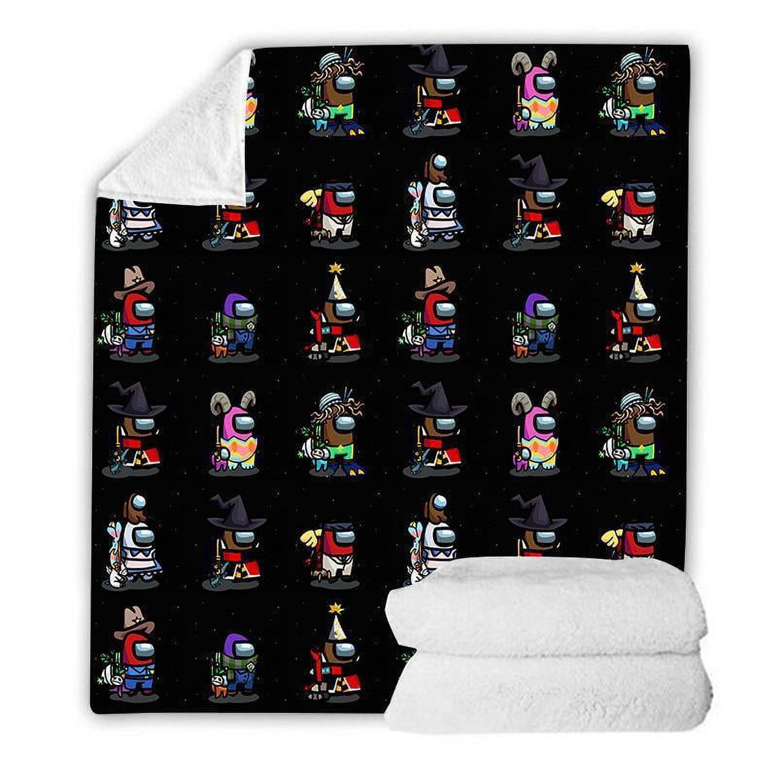 Among us Flannel Blanket Flannel Blanket Home Office Nap Blanket Autumn