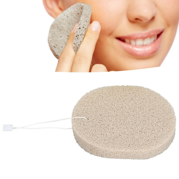 Amonsee 1Pcs Facial Sponge Safe Exfoliating Reusable Portable Wash Face Sponge for Cleansing Exfoliating Removing Makeup,Face Sponge Cleanser,Wash Face Sponge