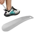 thumbnail image 1 of Amonsee Shoe Horn Stainless Steel Shoe Spoon Tongue Portable Shoe Helper Stick for Travel, Shoe Spoon, Metal Shoe Horn, 1 of 9