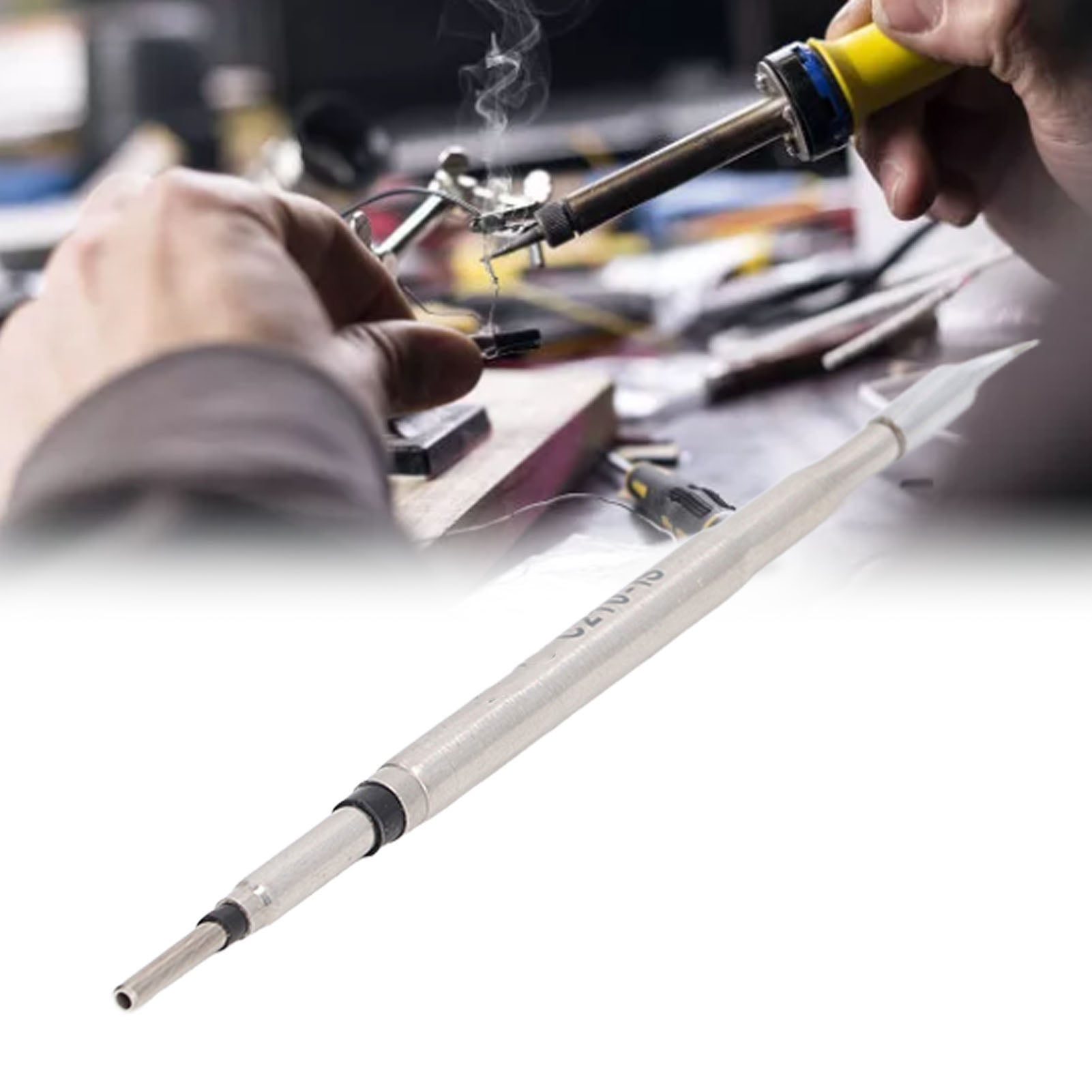 Amonsee Solder Tip Replacement,Soldering Heating Core Tip,210IS Curved