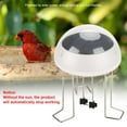 Amonsee Water Wiggle for Bird Bath, Solar Power Water Agitator for Bird Bath 6hours Working
