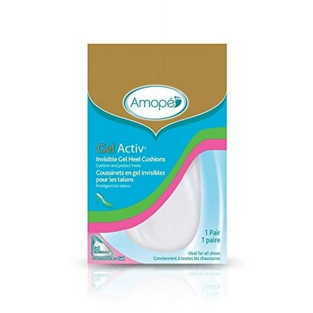Amope GelActiv Invisible Gel Heel Cushions for Women