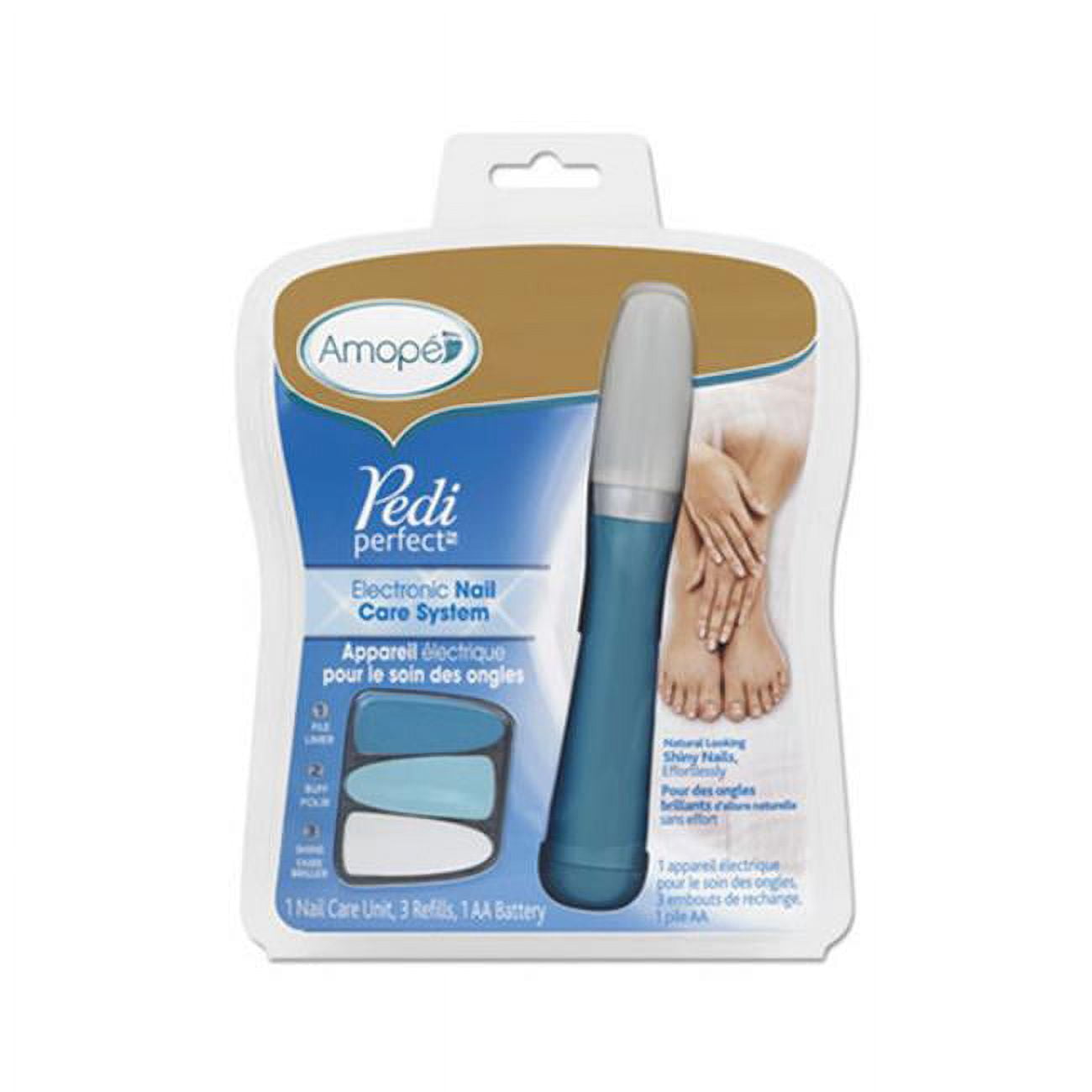 Amope Pedi Perfect, Electronic Nail Care System Kit