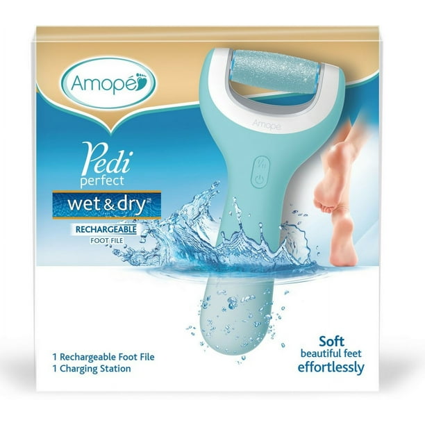 Amope Rechargeable Wet Dry Foot File 1ct