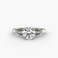 thumbnail image 1 of Amor Jewel 14K White Gold Plated Diamond Women's Wedding Anniversary Ring - 1.6 Ct Round Cut Lab Created Diamond Engagement Rings - Vintage Solitaire Wedding Anniversary Ring - Anniversary Gifts, 1 of 4