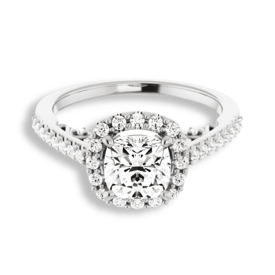 Amor Rings Amor Jewel 14K White Gold Plated Wedding Rings for Gifts - 1.7 Ct ...