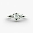 thumbnail image 1 of Amor Jewel Jewel Pear Cut 1.9 Ct Lab Created Diamond Wedding Ring - Stamped 14K White Gold Plated Ring - Anniversary Rings for Her - Hidden Halo Diamond Women's Ring - Dainty Simple Rings for Her, 1 of 4
