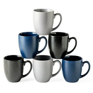 Buyajuju Large Coffee Mugs Set, 16 OZ Tall Coffee Cups with Handle, White  Coffee Mugs Set of 4 for Coffee, Tea, Cocoa, Latte, Milk