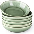 thumbnail image 1 of AmorArc 8.5'' Large Ceramic Pasta Bowls Set, 36oz Stoneware Bowls Set of 6 for Kitchen, Reavtive Glaze Bowls-Microwave,Dishwasher Safe for Pasta,Salad,Oatmeal-Olive Green, 1 of 7