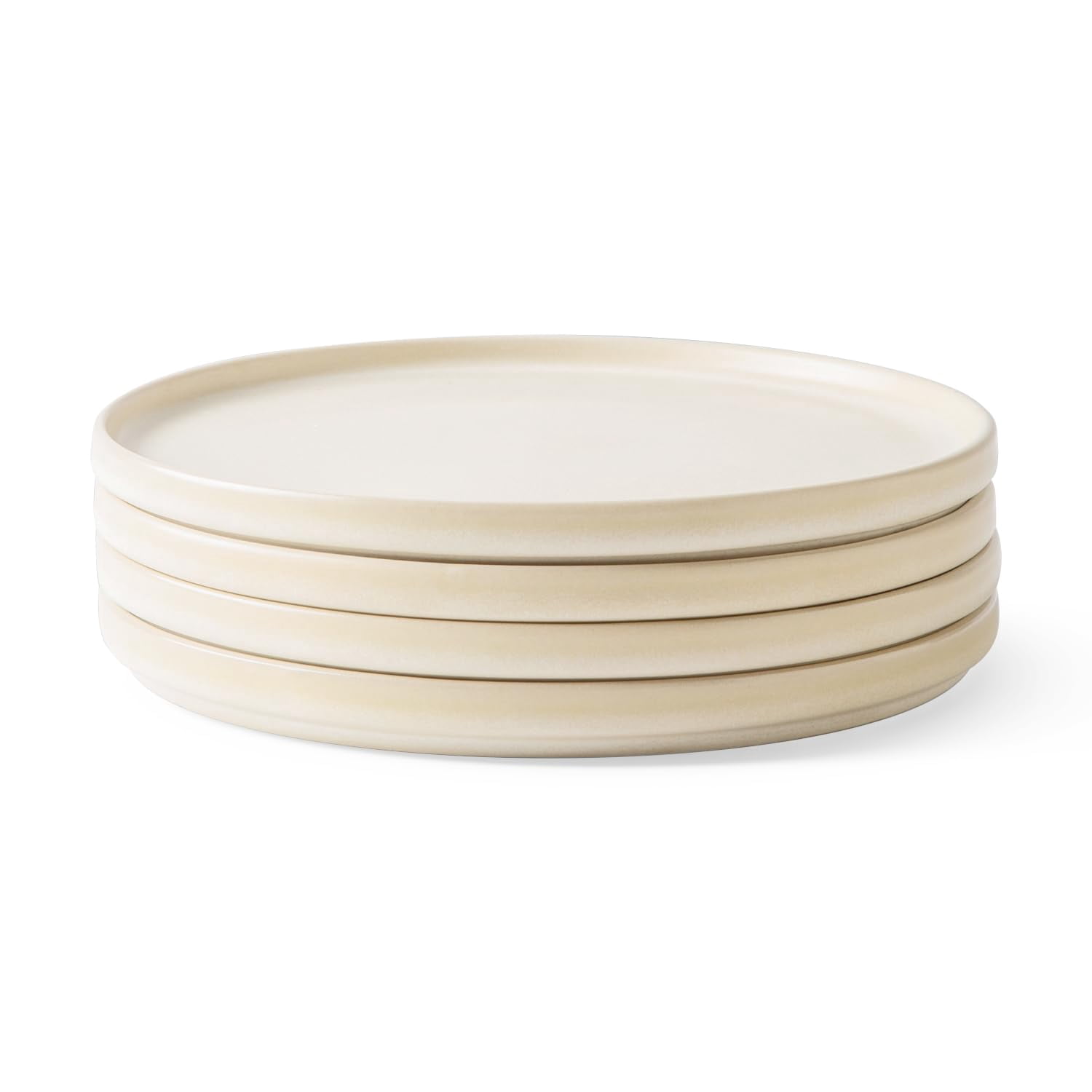 GBHOME 36-Piece Ceramic Dinnerware Set For 12 - Reactive Glaze Plates & Bowls, Dishwasher Safe