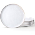thumbnail image 1 of AmorArc Ceramic Plates Set of 6, 8.5 Inch Handmade Reactive Glaze Stoneware Plates set for Dessert, Salad, Appetizer, Dinner, Microwave & Dishwasher Safe, Scratch Resistant-Reactive Color, 1 of 7
