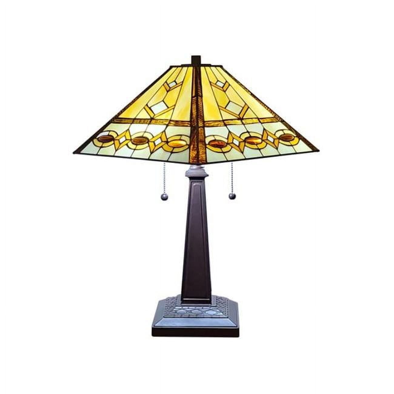 Amora Lighting 22 in. Tall Tiffany Style Table Lamp - Walmart.com