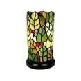thumbnail image 1 of Amora Lighting  Tiffany Style Leaves & Berries Accent Table Lamp, 1 of 5
