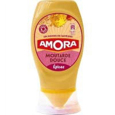 Amora Moutarde Douce Epices Squeeze 260g