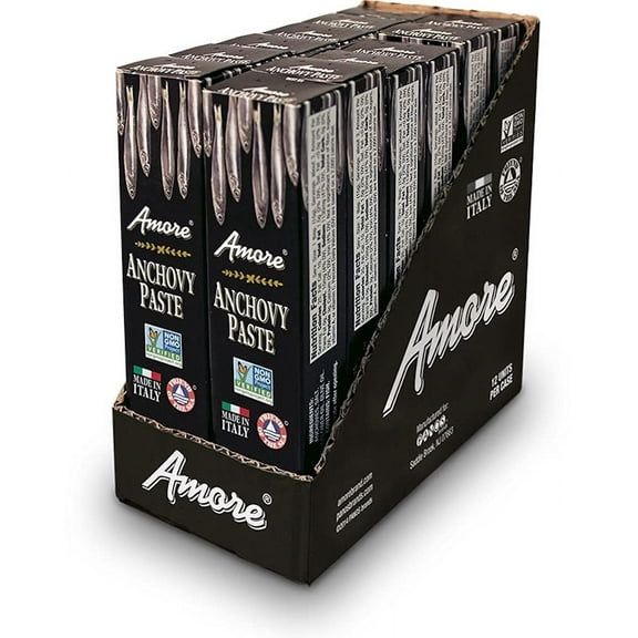 Amore Anchovy Paste, 1.6 Ounce (Pack of 12)