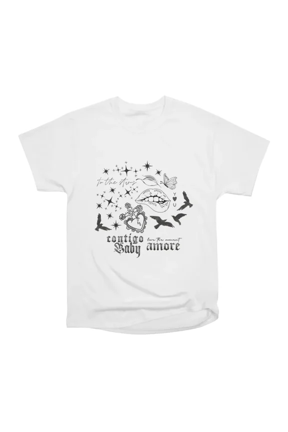 Amore Baby A T-Shirt Tee Gift For Him Merch For Her Apparel For Friend