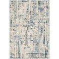 thumbnail image 1 of Amore Blue  Modern Rectangle Area Rug, 1 of 3