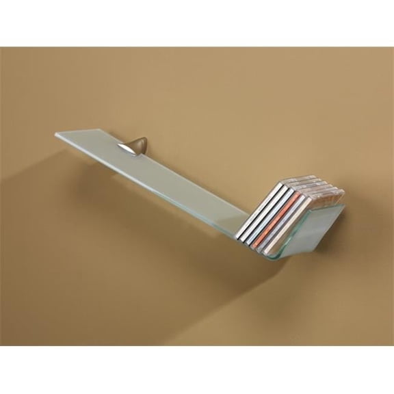 Amore Designs Concepts Mini Essence Clear Glass Shelf