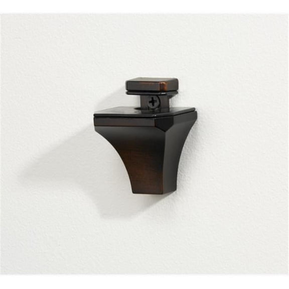 Amore Designs Diamond Bronze Medium Shelf Bracket - Bronze