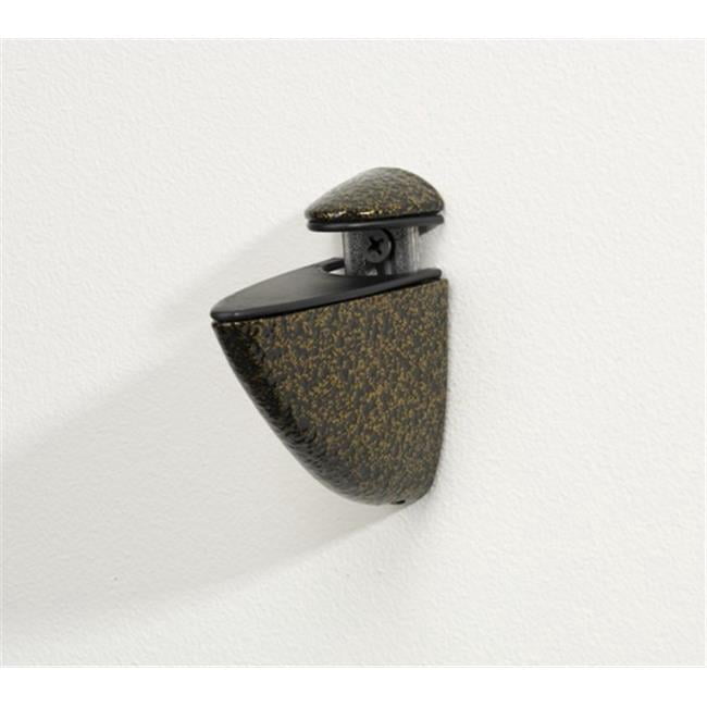 Amore Designs GCEPE30BG Pelicani Black Gold Medium Shelf Bracket