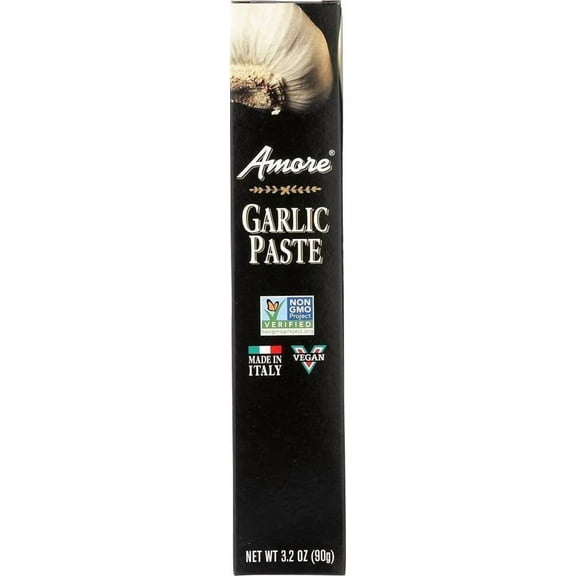 Amore Italian Garlic Paste 3.2 oz Pack of 2