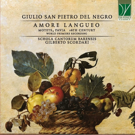 Amore Langueo: Motets,Pavia,(16th Century) (Audiobook)