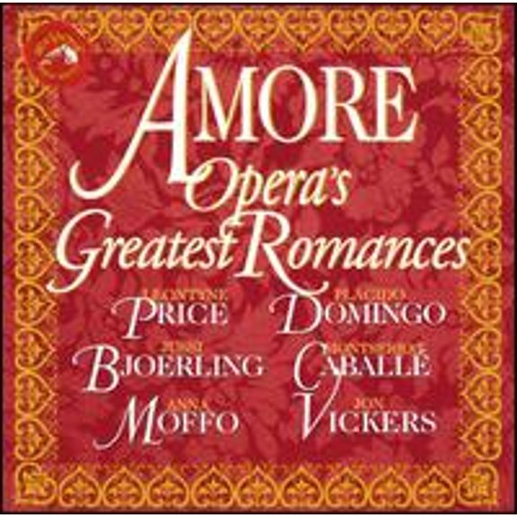 Pre-Owned Amore: Opera's Greatest Romances (CD 0090266329922) by Alan Titus (baritone), Anna Moffo (soprano), Arturo la Porta Cesare Valletti (tenor), Edith Mathis (soprano);...