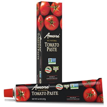 amore tomato paste, 4.5 ounce (pack of 12)