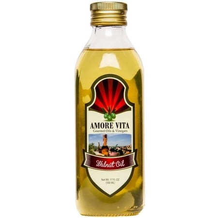 Amore Vita Walnut Oil, Expeller Pressed-17 floz