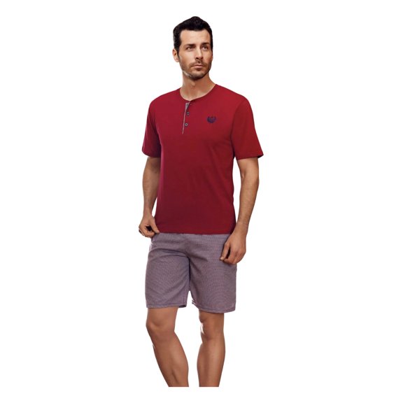 AmoreXY Men's Elite Comfort Five-Piece Pajama Set